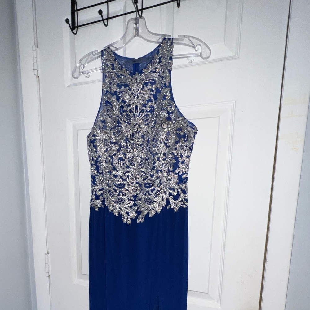 beautiful blue prom / sweet 16 dress!